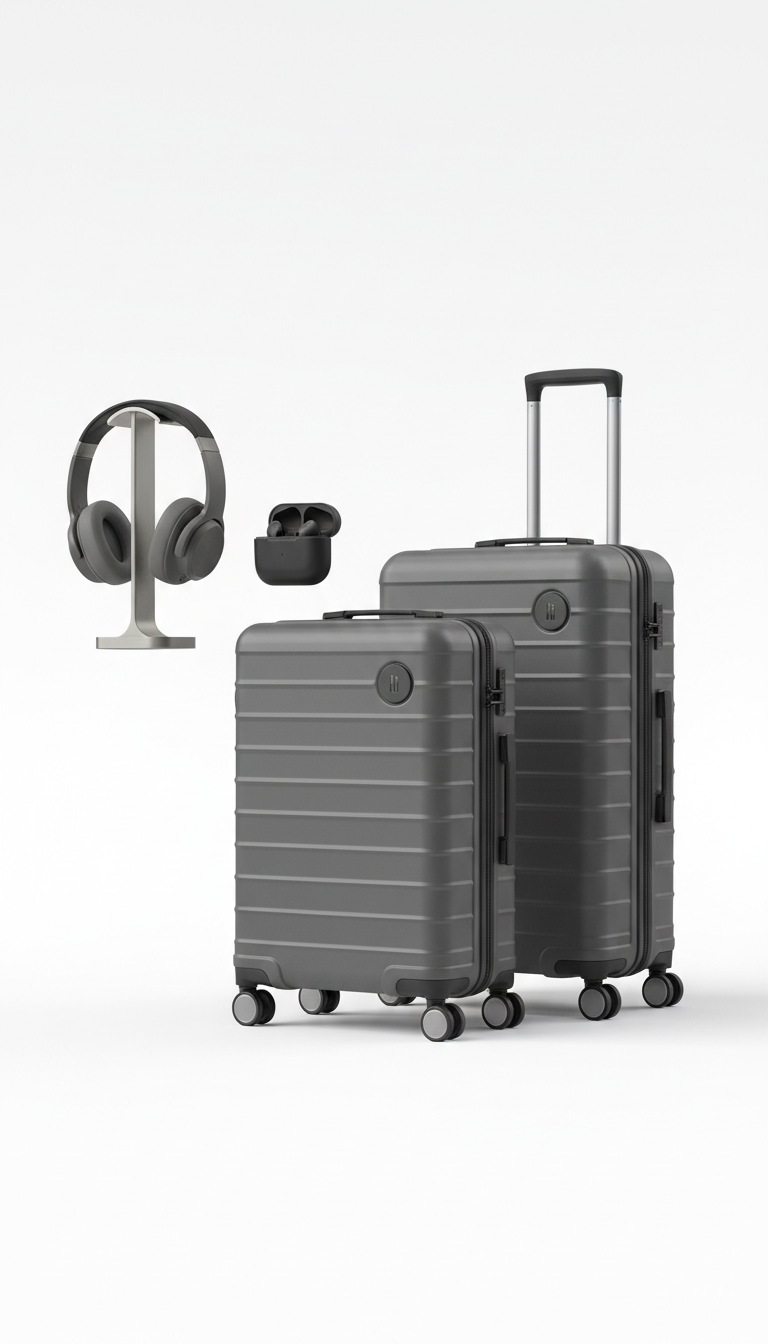 Valise intelligente coque Urban Steel